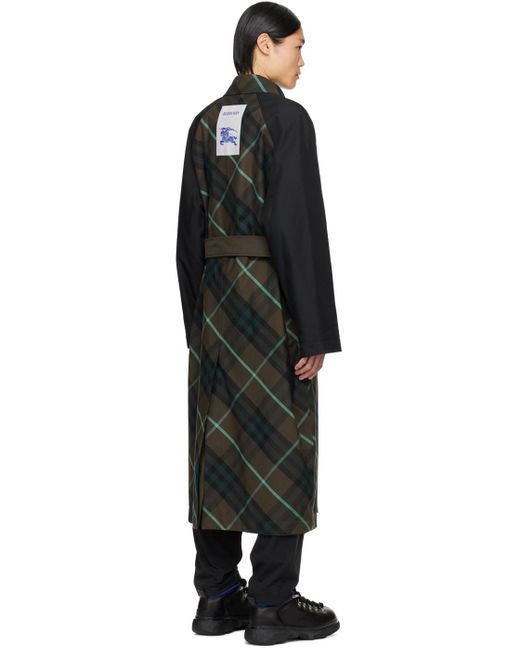 Manteau réversible bradford kaki Burberry pour homme en coloris Black