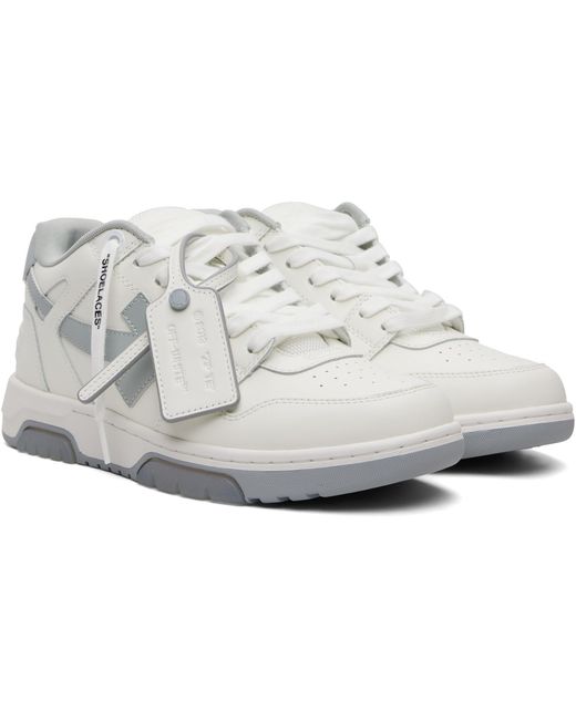 Off-White c/o Virgil Abloh Gray 'Out Of Office' Sneakers for men