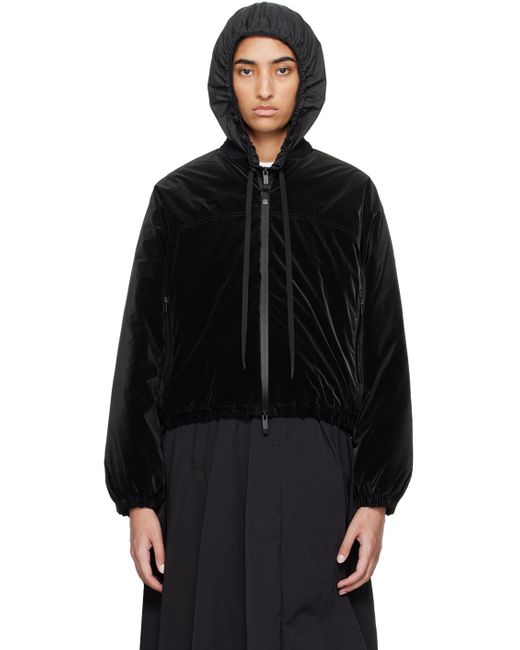 【MONCLER】Laives パファー ダウン ボンバー ジャケット Moncler Laives ダウン ボンバージャケット ブラック | Lyst