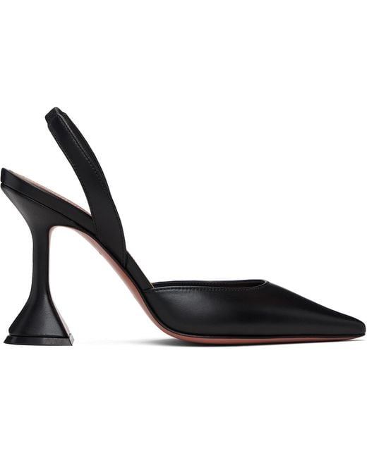 AMINA MUADDI Black Holli Sling 95 Heels