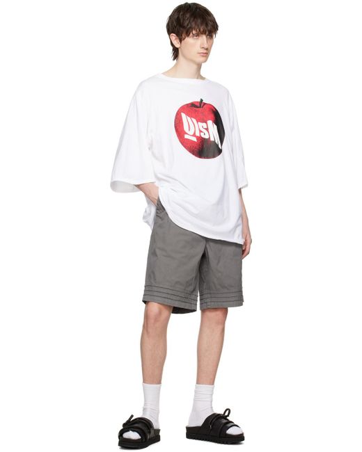 Undercoverism White Printed T-shirt for men