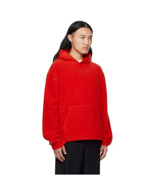 Rier Red Hoodie for men