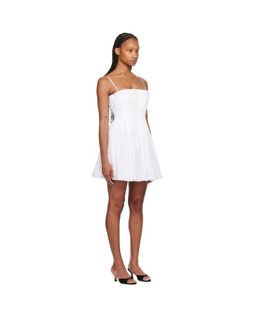 Staud Black Bella Minidress