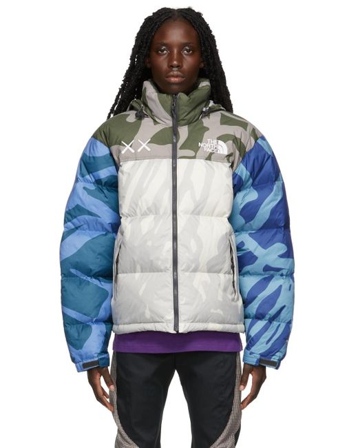 The North Face Synthetic Kaws Edition Down Jacket - Lyst