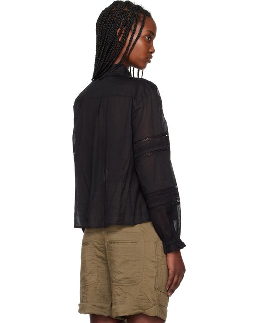 Isabel Marant ブラック Valda ブラウス Black