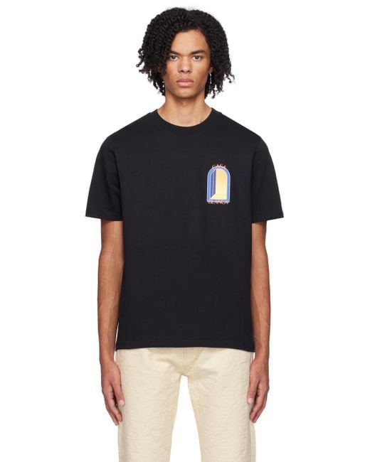 T-shirt l'arche de nuit noir Casablancabrand pour homme en coloris Black