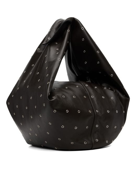 GIMAGUAS Black Luna Eyelets Bag