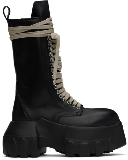 Rick Owens ロングブーツ　Army Mega Tractor Buy Rick Owens Wmns Army Mega Tractor Boot 'Triple Black