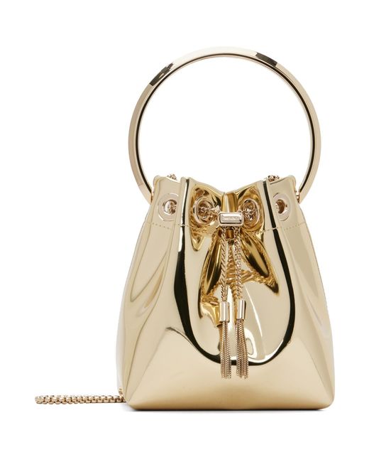 Jimmy Choo Metallic Bon Bon Bag