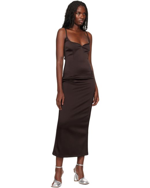 Paris Georgia Black 09 Heart Midi Dress