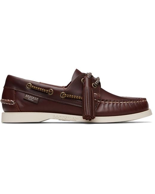 Weekend by Maxmara Black Sebago Edition Dockside 2 Boat Shoes