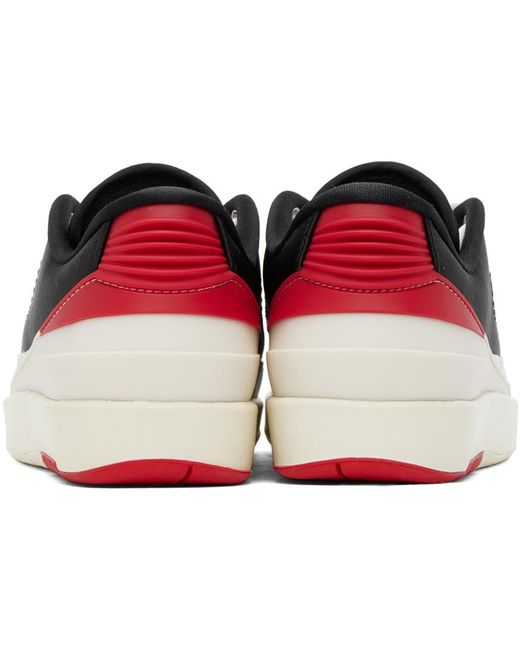 Nike Black Air Jordan 2 Retro Low Sneakers