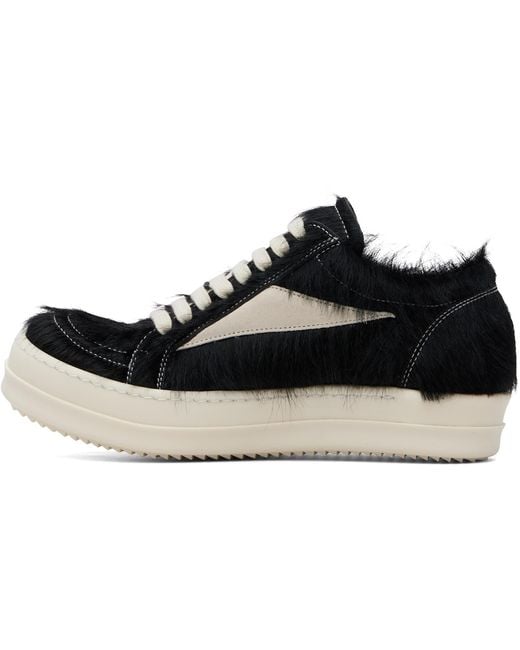 Rick Owens Black Tower Vintage Sneaks Sneakers