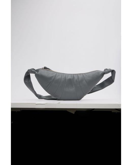Lemaire Black Medium Croissant Bag