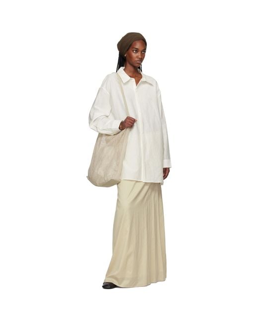 Ruohan Natural Kos Maxi Skirt