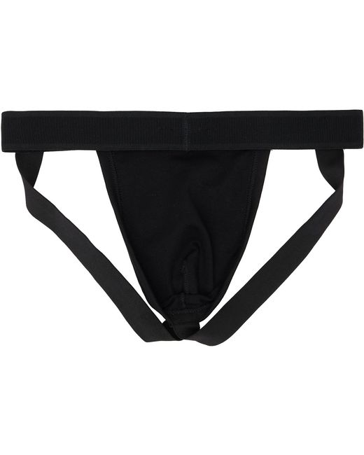 Tom Ford Black Classic Jock Strap for men