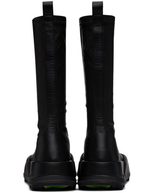 Jil Sander Black Orb Boots for men