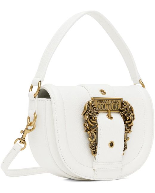 Versace Metallic White Couture 1 Bag