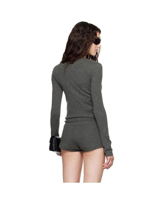 Fear Of God Black Slim Longsleeve T-Shirt