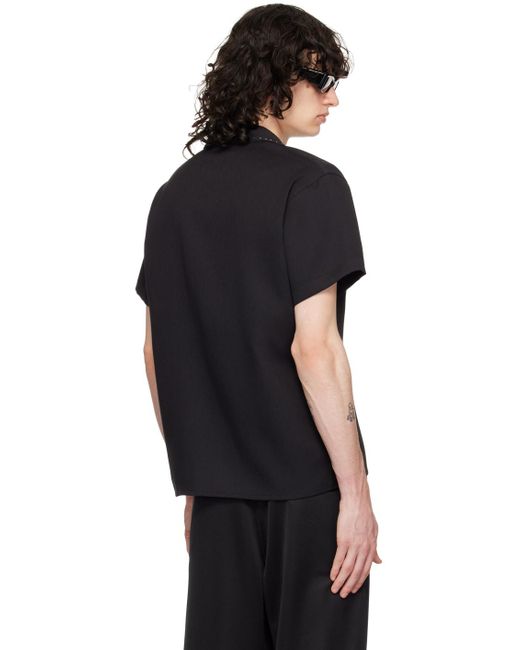 Chemise avenue noire Second/Layer pour homme en coloris Black
