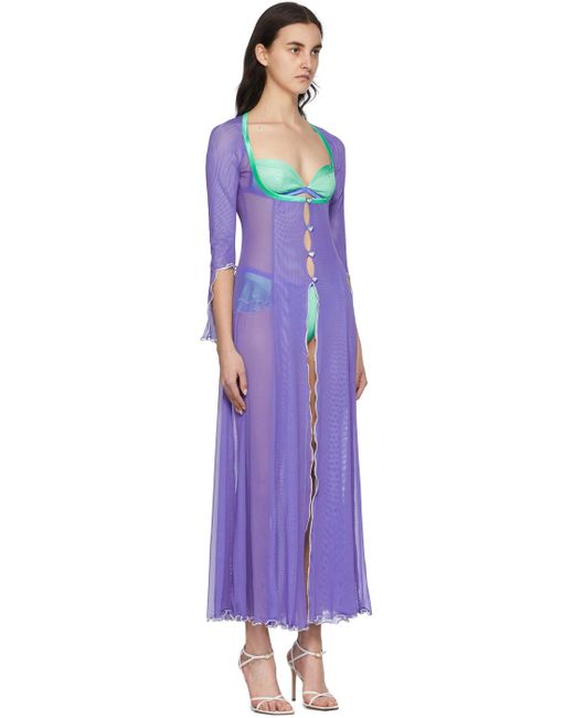 POSTER GIRL Black Ssense Exclusive Barbie Beach Dress
