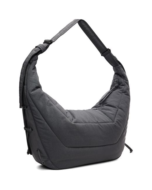 Lemaire Gray Large Soft Game Bag for men