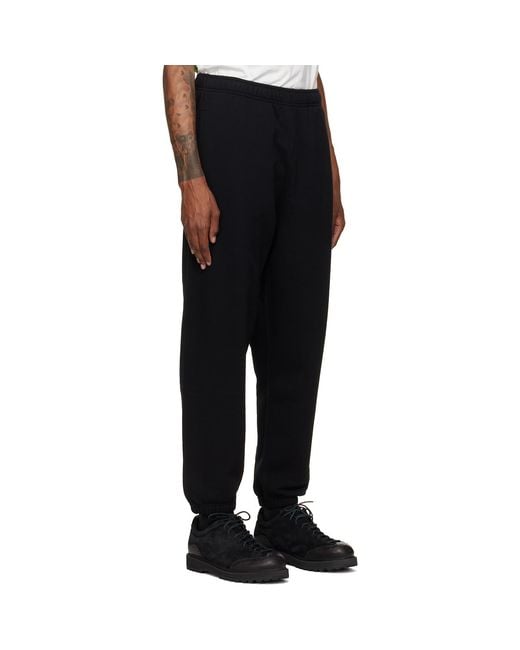 Canada Goose Black Rove Sweatpants for men