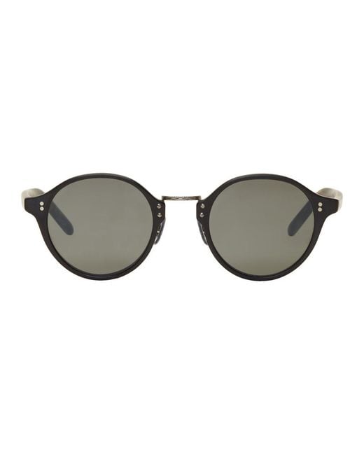 Oliver Peoples Black Vintage Op-1955 Sunglasses for Men | Lyst