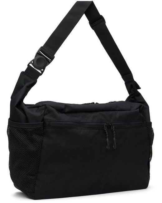 Snow Peak Black Everyday Use Middle Bag for men
