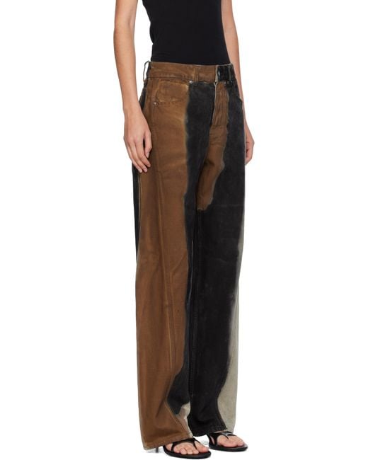 Eckhaus Latta Black Bend Jeans