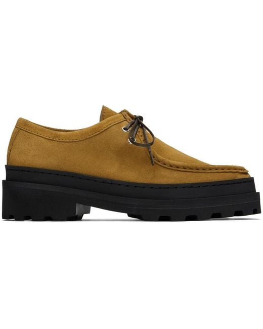 A.P.C. Black Tan Clem Derbys