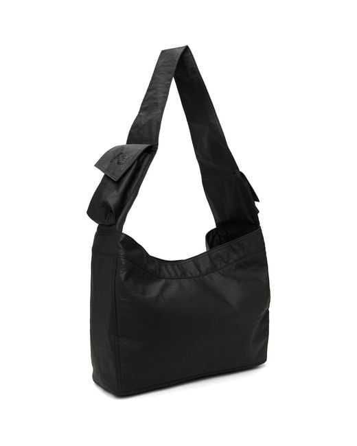 Y-3 Black L Newspaper Bag for men