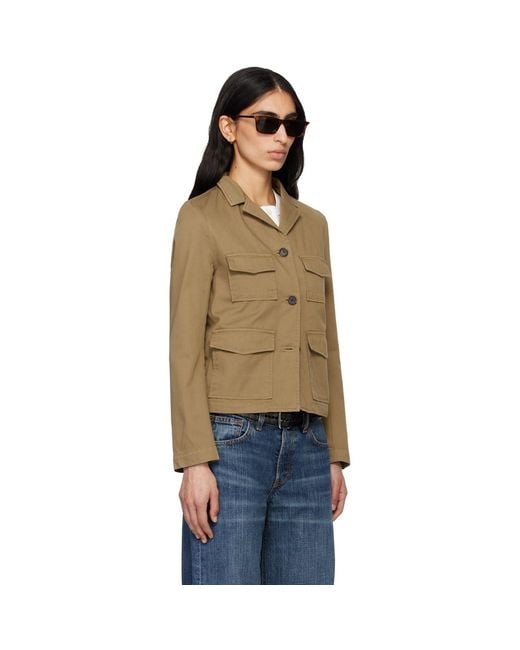 Jeanerica Natural Khaki Carole Jacket