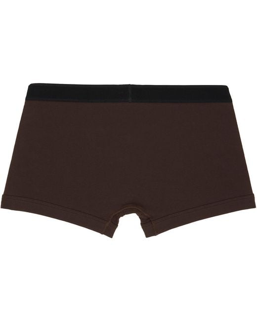 Tom Ford Green Two-Pack Cotton Boxer Briefs for men