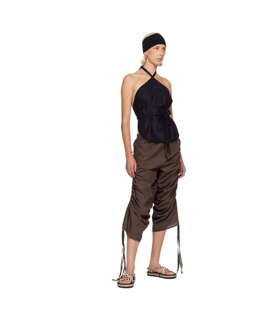 Baserange Black Mar Top