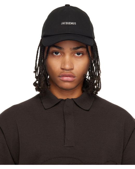 Jacquemus The Gadjo Baseball Cap in Navy