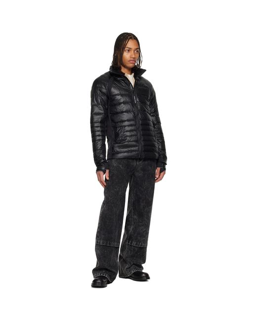 Canada Goose Black Hybridge Lite Down Jacket for men
