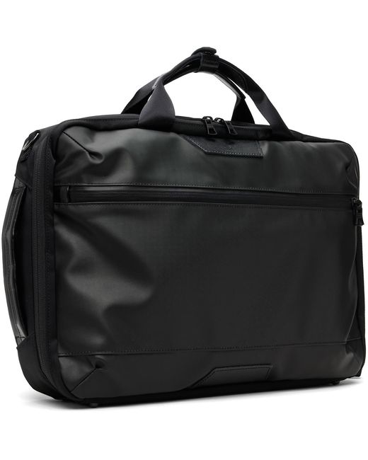 Master Piece Black Progress Coating 3Way Briefcase for men