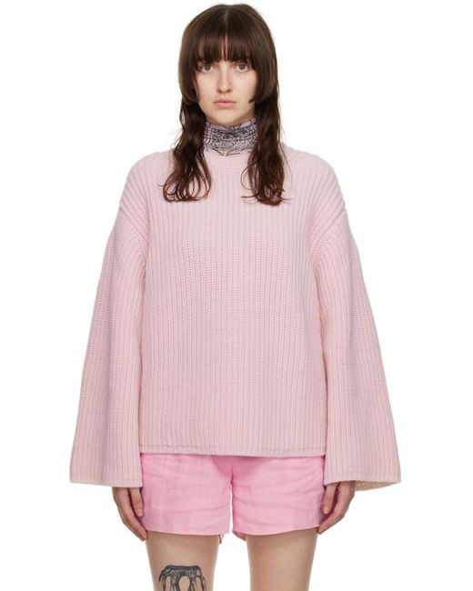 Nanushka Pink Maura Sweater