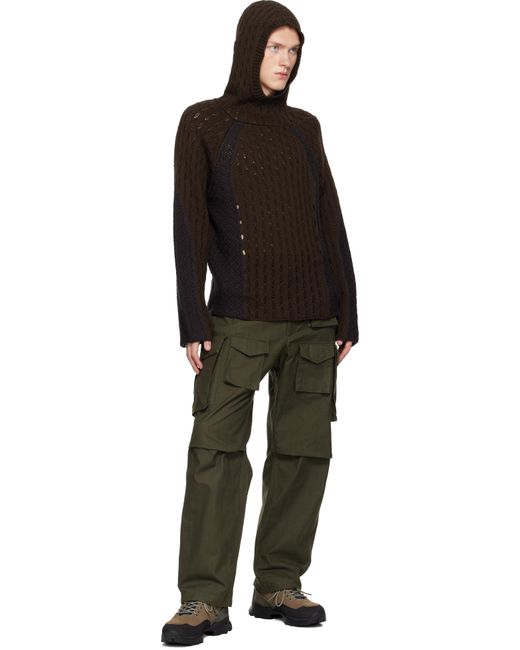 Roa Black Khaki Neal Sneakers for men