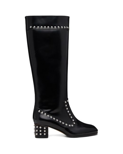 Maryam Nassir Zadeh Black Kiki Tall Boots