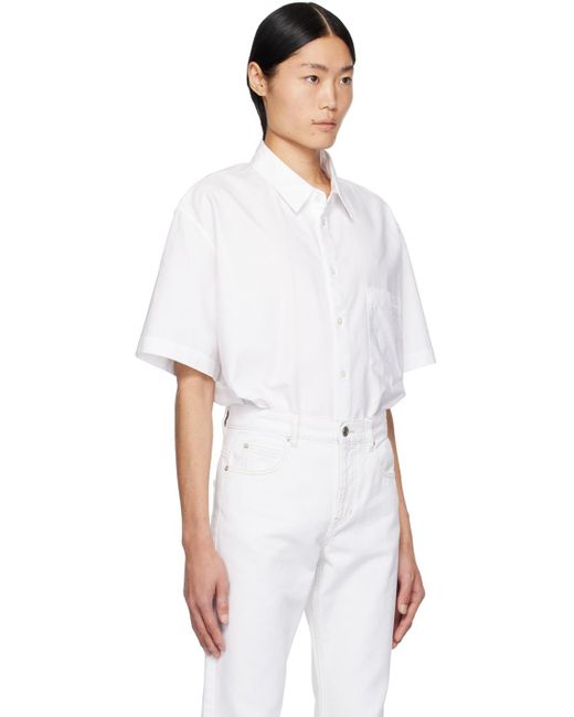Chemise iggy blanche Isabel Marant pour homme en coloris White