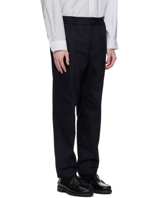 A.P.C. Black Joaquin Trousers for men