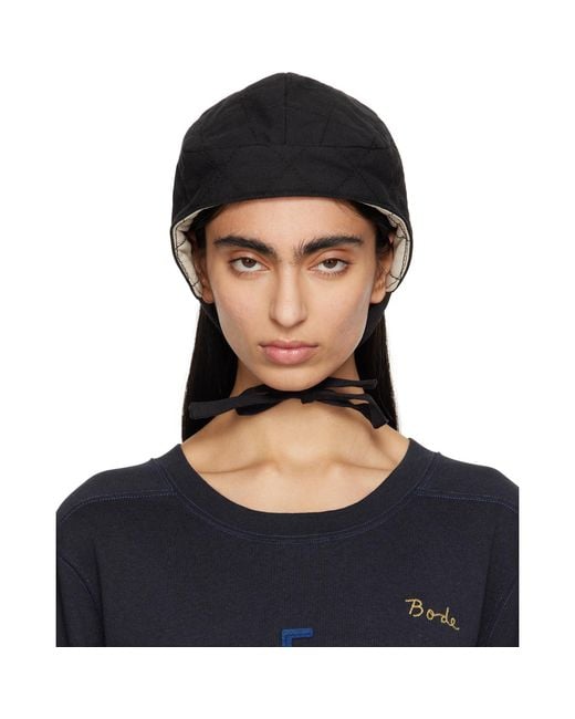 Bode Blue Bloomstein Quilted Cap
