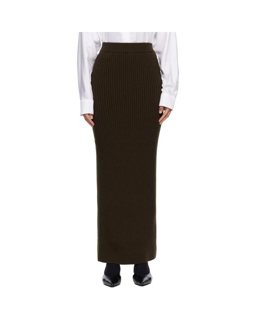 Max Mara Black Boris Maxi Skirt