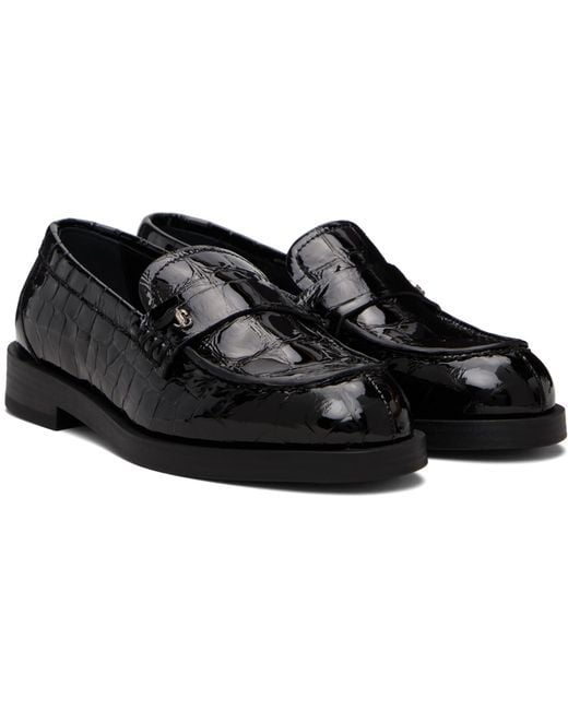 Jimmy Choo Black Ivy Loafers