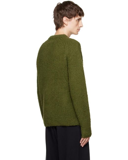 Raf Simons Green Fred Perry Edition Sweater for men