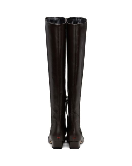 Aeyde Black Yonda Tall Boots