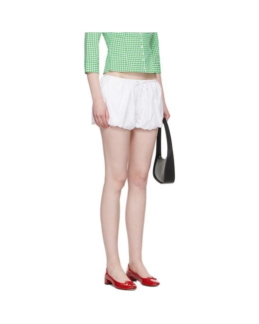 Sandy Liang Black Kayo Shorts