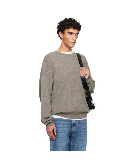 Fear Of God Multicolor Holiday Waffle Crewneck 90S Sweater for men